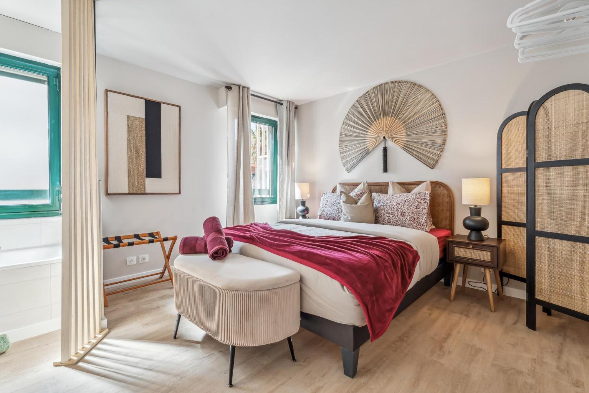 Renting - Fleurs - Luxury Terrace Quiet Private Parking Nice