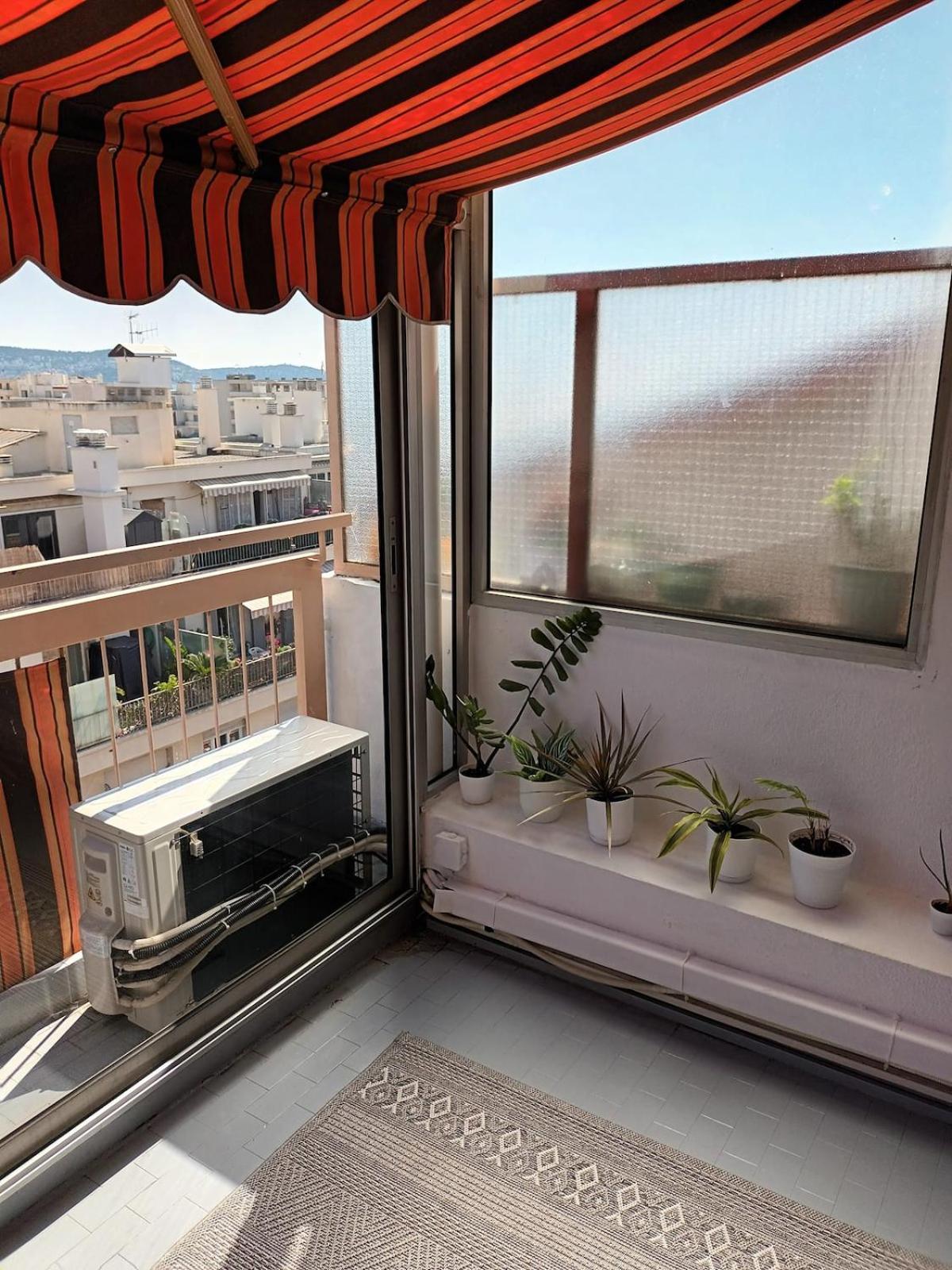 Floor With Sea View, Clim And Veranda Apartment Nice