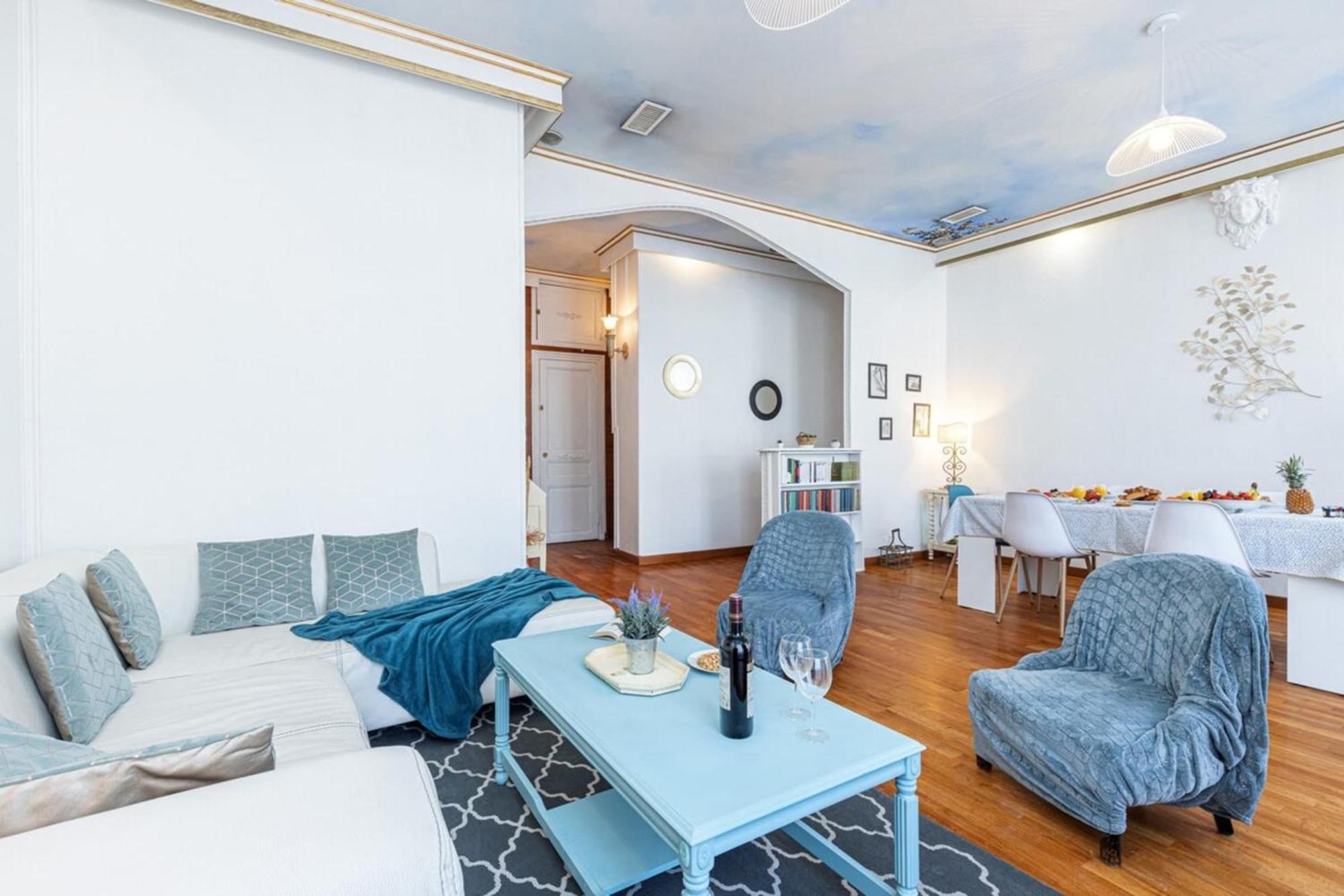 Apartment Risso - Comfortable 3 Bedrooms With Balcony Nice