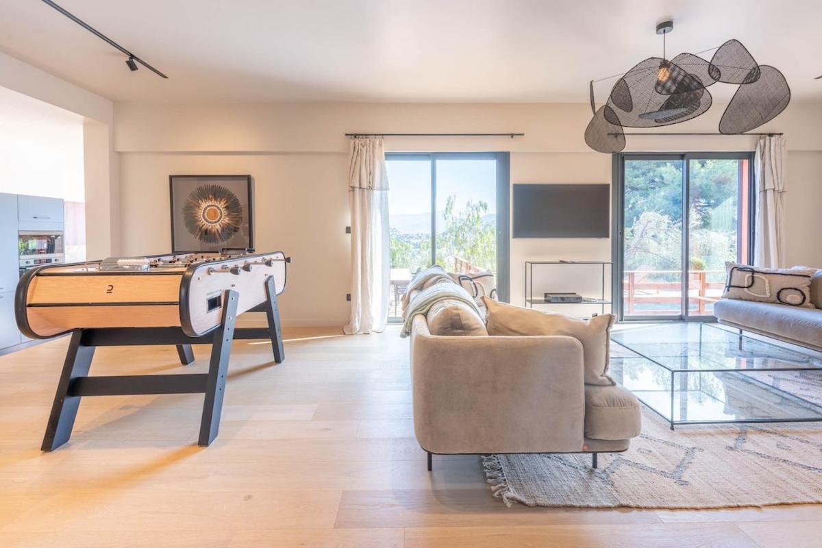 Villa Sublime D'architecte, Piscine Et Parking Nice