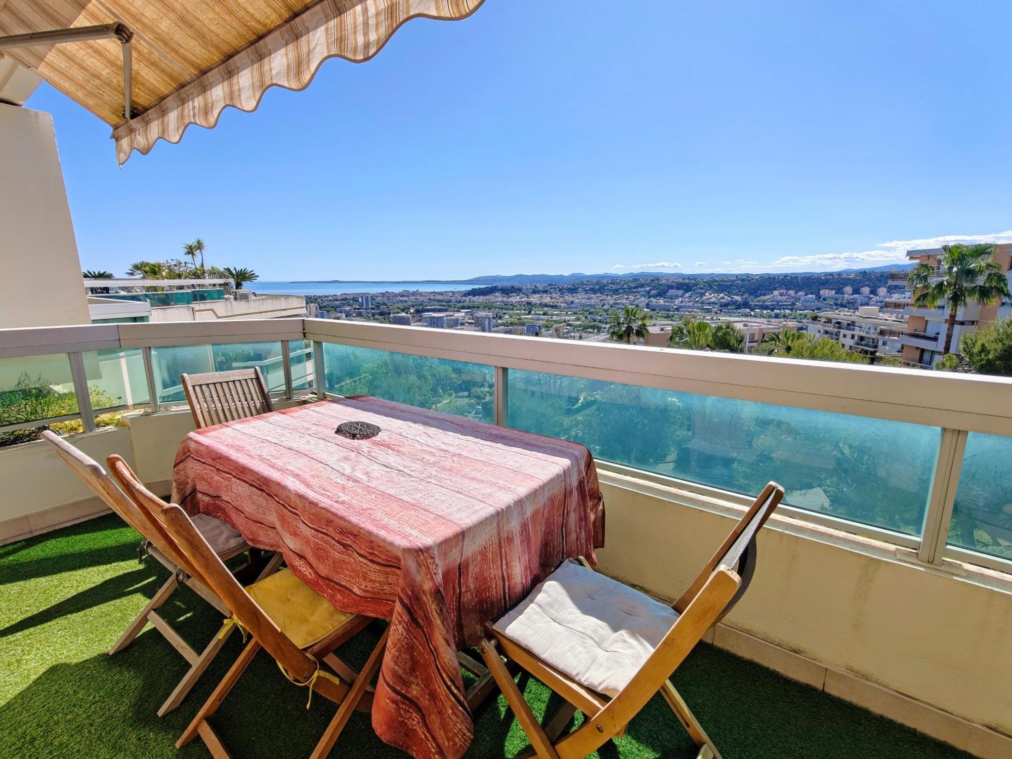 2 Bedroom Flat With Terrasse & Car-park Ouest Apartment Nice