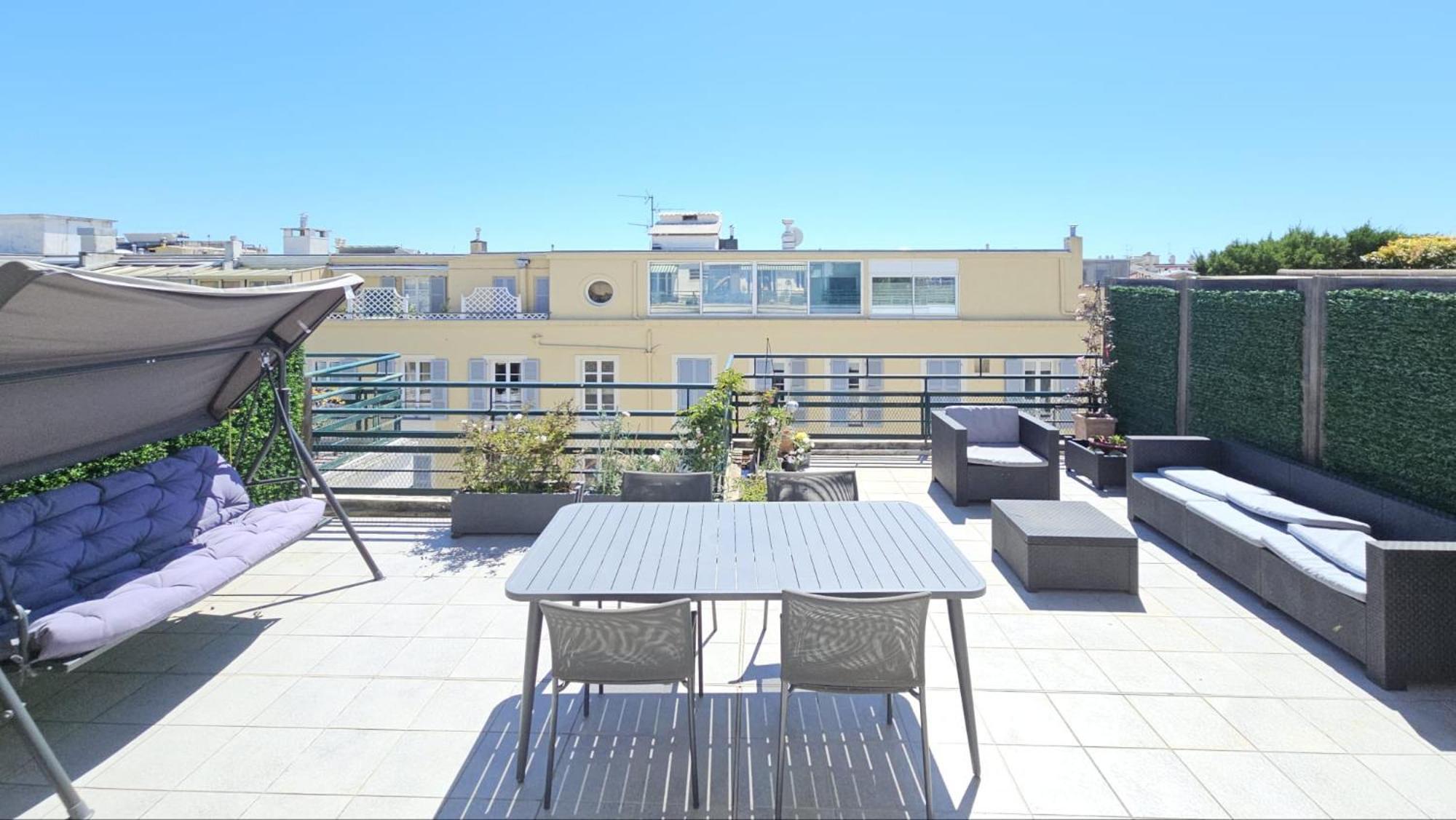 Apartment Deux Pieces Terrasse Sous Les Etoiles Nice