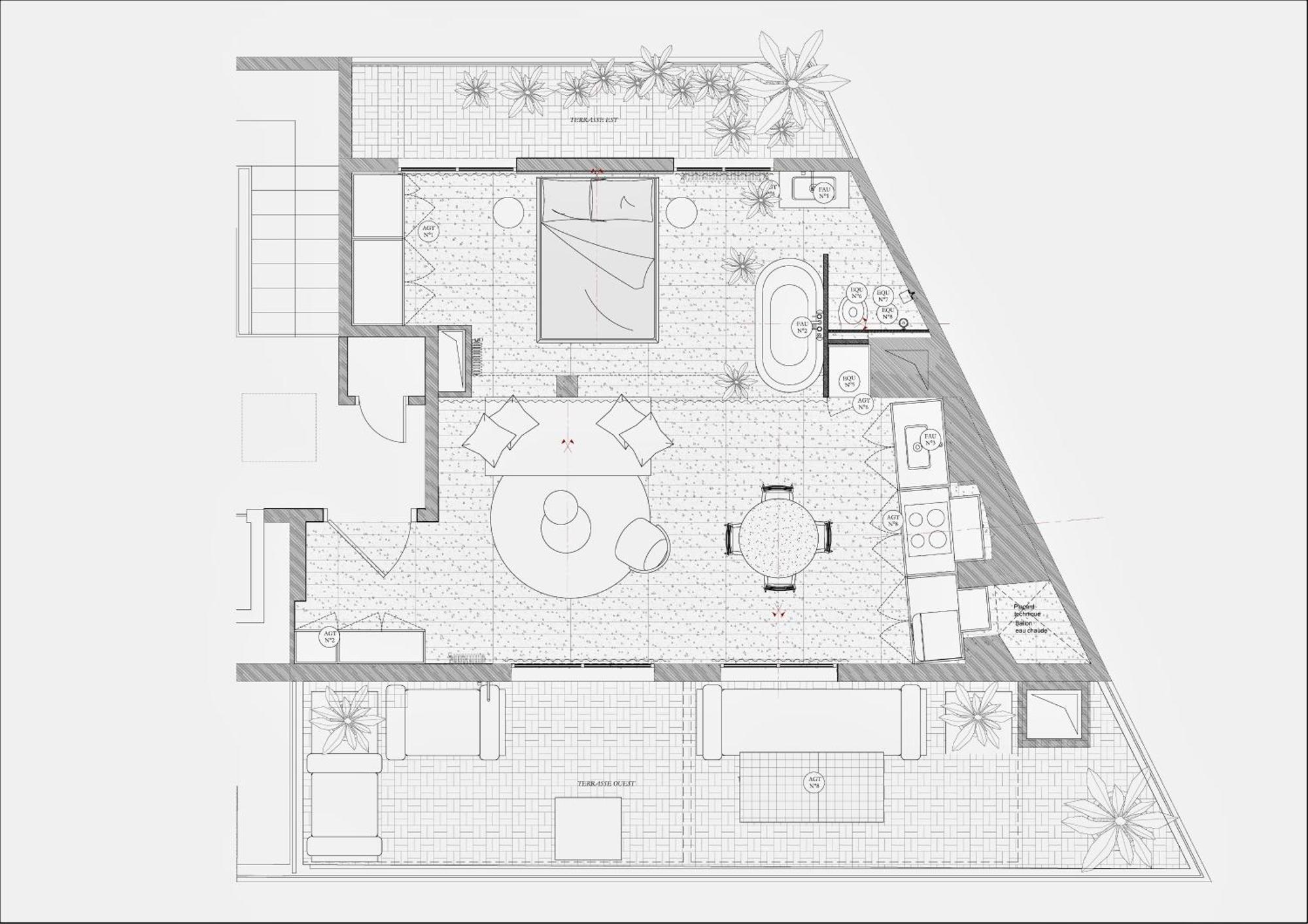 Penthouse Avec Terrasses Panoramiques *