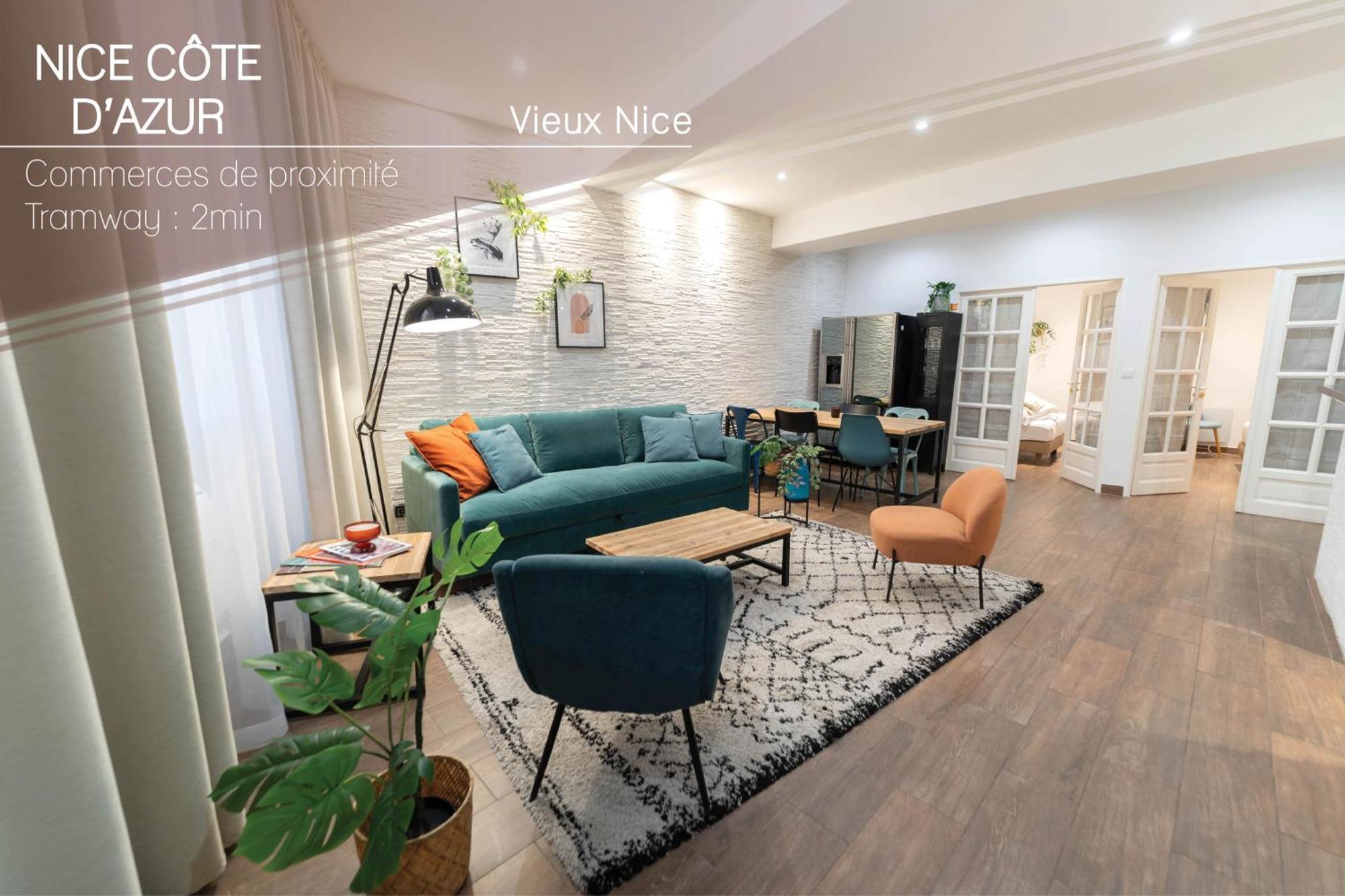 Ns Spacieux T3 Au Coeur Du Vieux * Nice