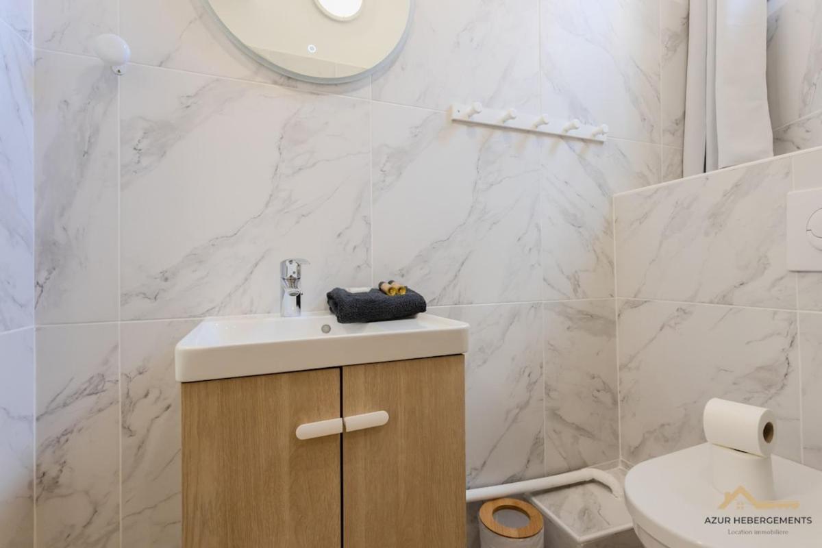 Apartment Centre, Proche Gare Avec Climatisation Nice