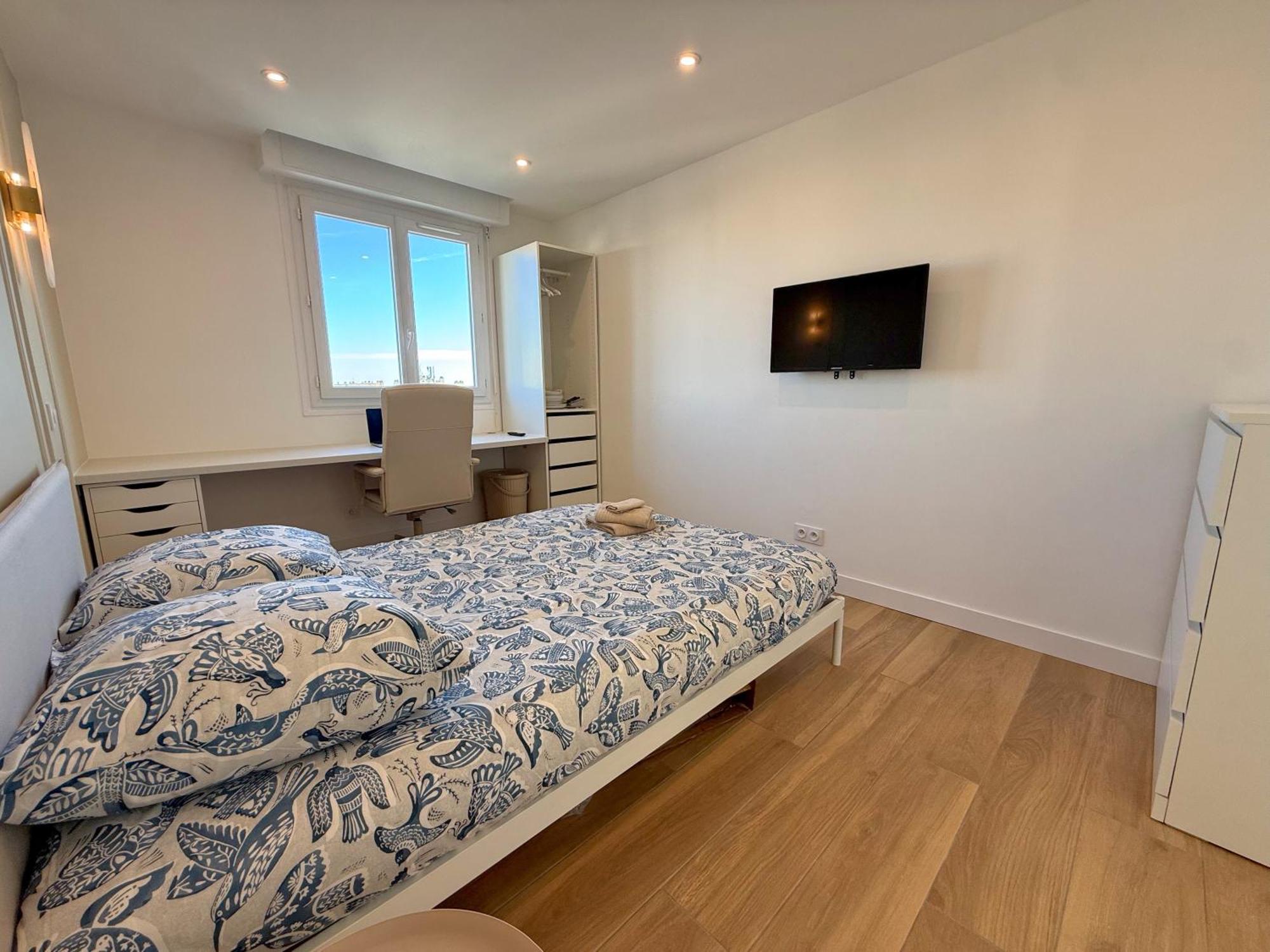 Ouest Privees Modernes Tv Wifi Bureau En Colocation Homestay