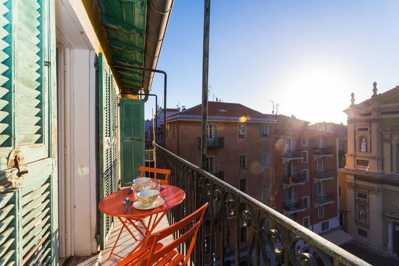Ross 5- F2, Lumineux, Balcon, Loft, Clim, Vieux-nice Appartement Nice